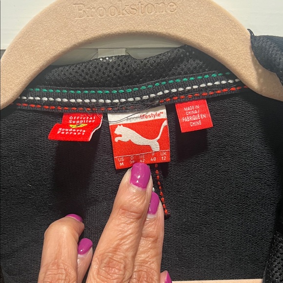 Ferrari Black Hooded Jacket - Picture 2 of 8